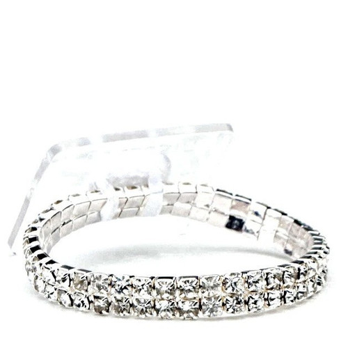 Corsage Bracelet - Sophisticated Lady (Silver)