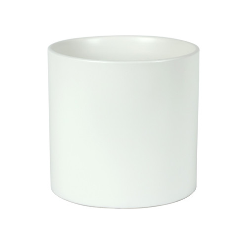 Hortus Sofia Matt White Ceramic Pot (17cm)
