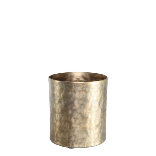 Apollo Cylinder Antique Gold Pot (17cm) Apollo Cylinder Antique Gold Pot (17cm)