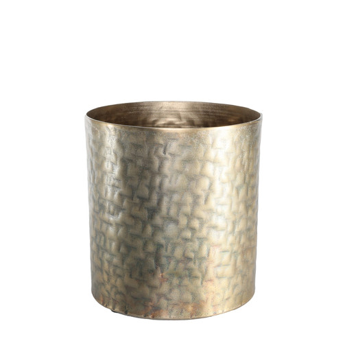 Apollo Cylinder Antique Gold Pot (22cm) Apollo Cylinder Antique Gold Pot (22cm)