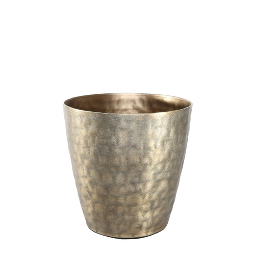 Apollo Antique Gold Tapered Planter Pot (19cm) Apollo Antique Gold Tapered Planter Pot (19cm)