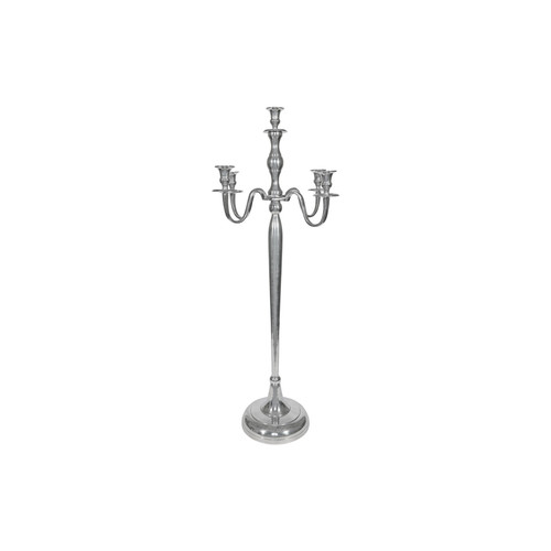Burnished Silver Candelabra (H100cm) Burnished Silver Candelabra (H100cm)