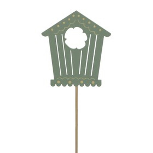 Green Birdhouse Bloomy (Pack of 10) Green Birdhouse Bloomy (Pack of 10)
