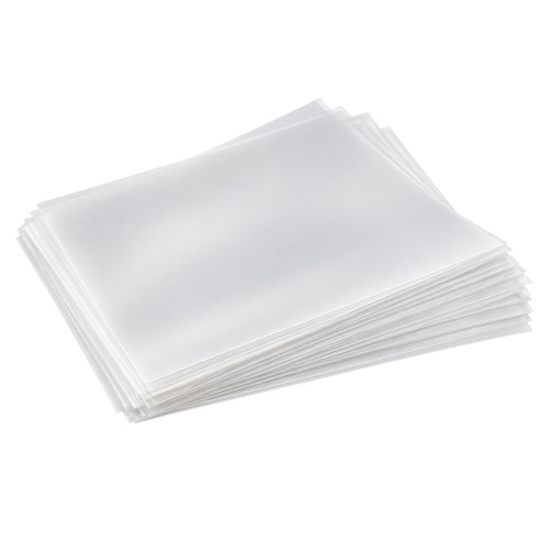 Frosted Plain Pre-Cut Cello Sheets (88cm x 55cm) x 200