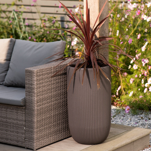 Cappuccino Pacific Tall Pacific Planter (62cm)