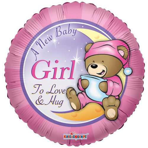 A New Baby Girl Balloon A New Baby Girl Balloon