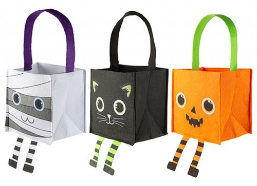 Halloween Felt Treat Bags (Assorted) Halloween Felt Treat Bags (Assorted)