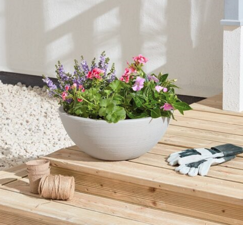 Round Stone Valencia Planter (40cm)