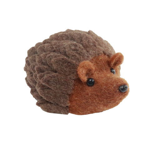 Brown Hedgehog Ornament (12cm)