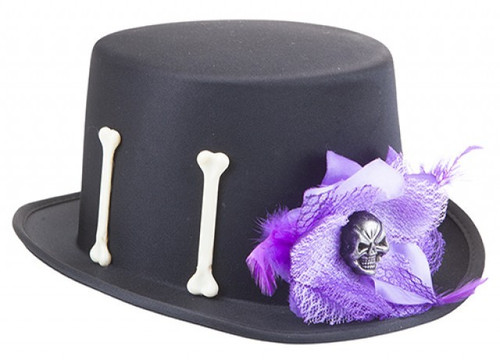 Voodoo Bone Top Hat