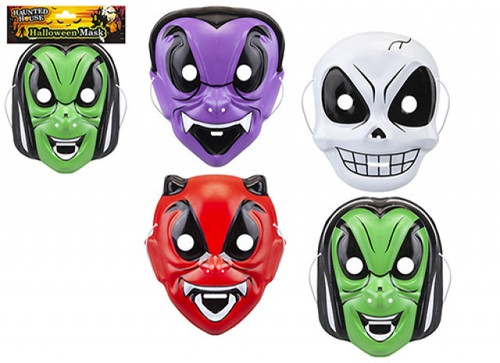 Childrens Halloween Mask (Assorted) Childrens Halloween Mask (Assorted)