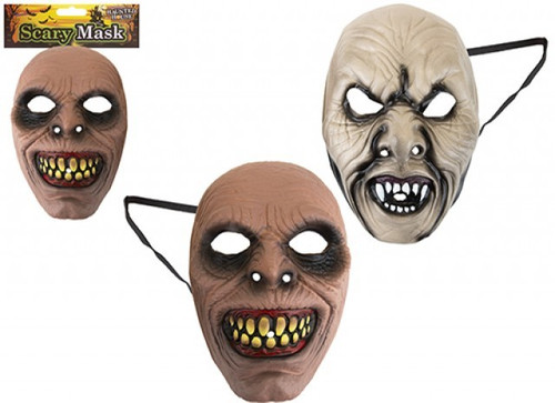 Scary Old Man Face Mask (Assorted) Scary Old Man Face Mask (Assorted)
