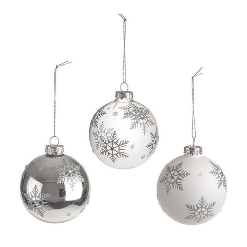 Snowflake Bauble (Assorted Designs) Snowflake Bauble (Assorted Designs)