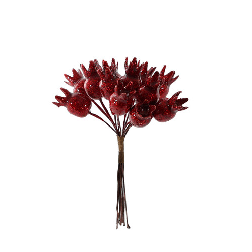 Red Shiny Mini Haw Apple Pick (11cm)