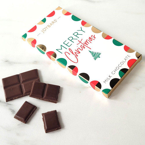 Merry Christmas Milk Chocolate Bar