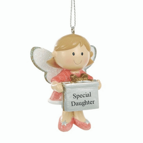Fairy personalised Christmas tree decoration - 'Special Daughter' by Suki Gifts Fairy personalised Christmas tree decoration - 'Special Daughter' by Suki Gifts