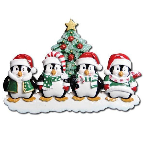 Personalised Christmas Penguin Decoration (4 Faces) Personalised Christmas Penguin Decoration (4 Faces)