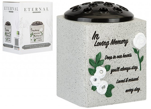 Memorial Grave Flower Pot