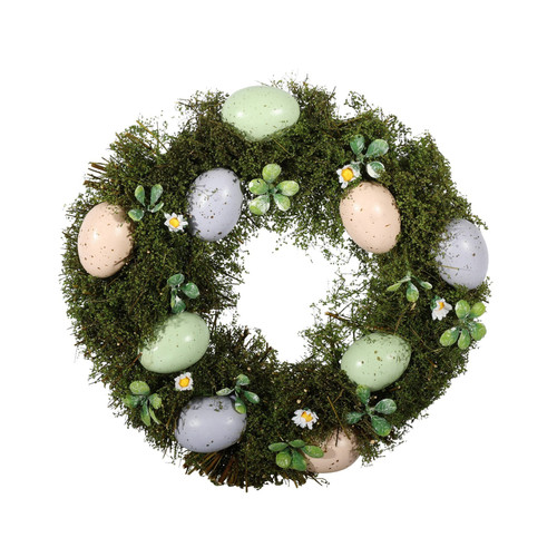 Easter Wreath Pastel with Daisies (30cm)