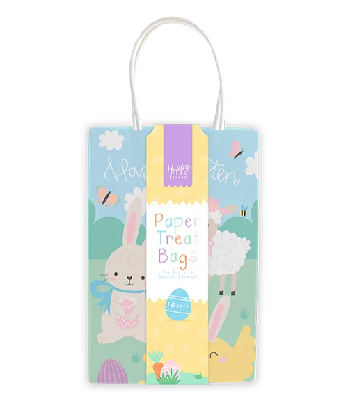 Easter Paper Treat Bags 10pk