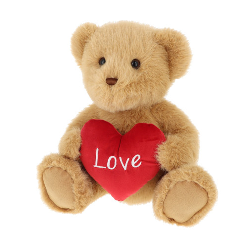 Brown Keeleco Bear with Heart (25cm)
