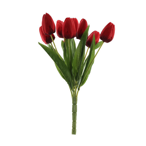 Essential Red Tulip Bunch (40cm)