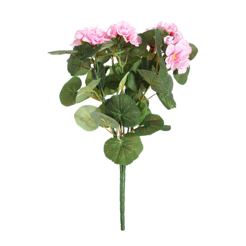 Essentials Pink Geranium Bush - 7 Stems (40cm)