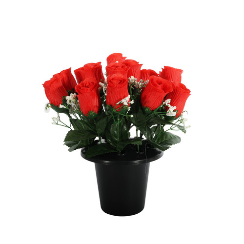 Essential Red Rose Remembrance Pot
