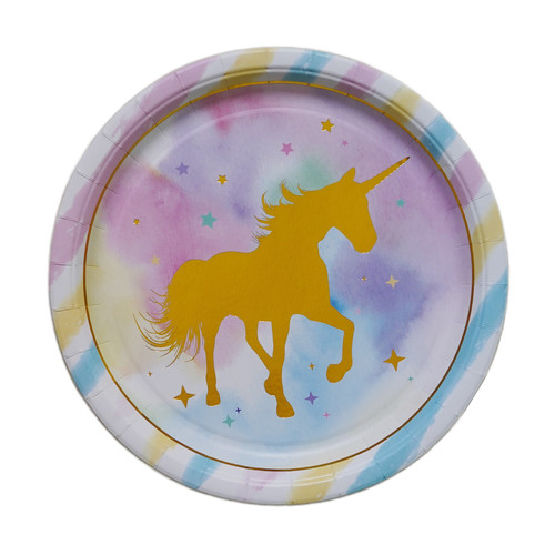 Unicorn Party Paper Plates