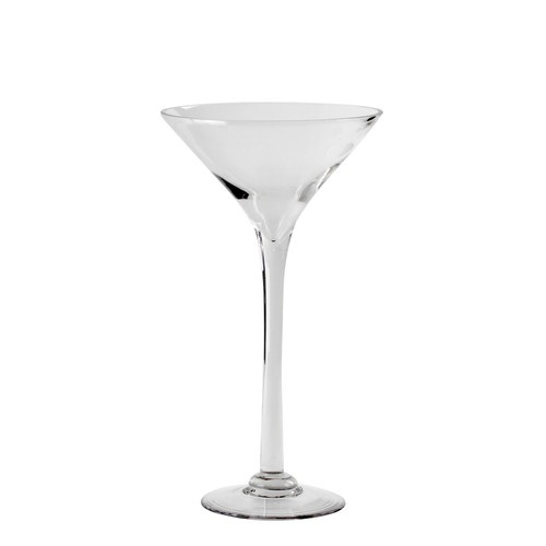 Apollo Martini Clear Glass Vase (50cm)