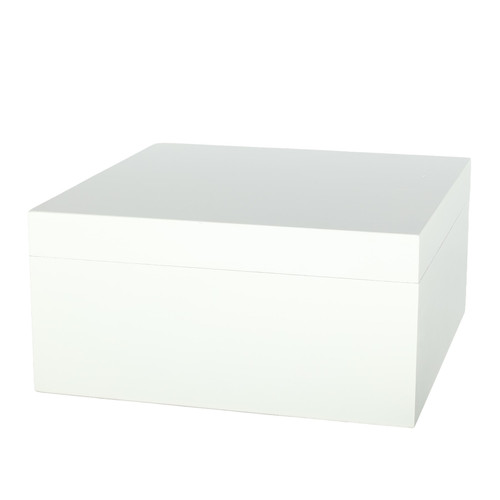 White Wooden Box 