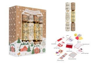 Gold Foliage Family Crackers (12 inches)