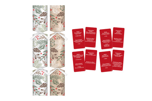 100 Winter Foliage Eco Crackers (10 Inch)