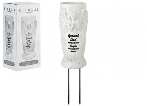 Memorial Angel Vase - Special Dad