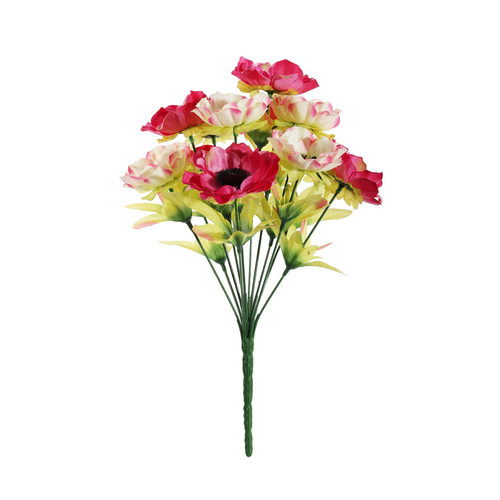 Pembroke Fuchsia Anemones Mixed Bush (12 Stems)