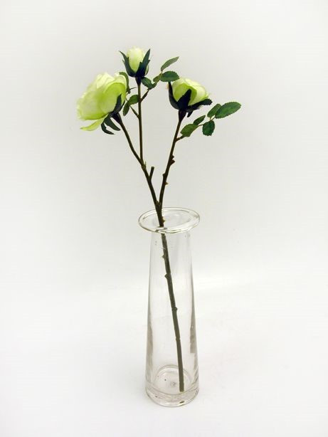 Green Prize Rose Spray (42cm)