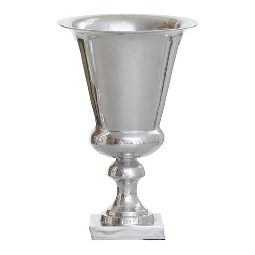 Silver Aluminium Urn (46cm)