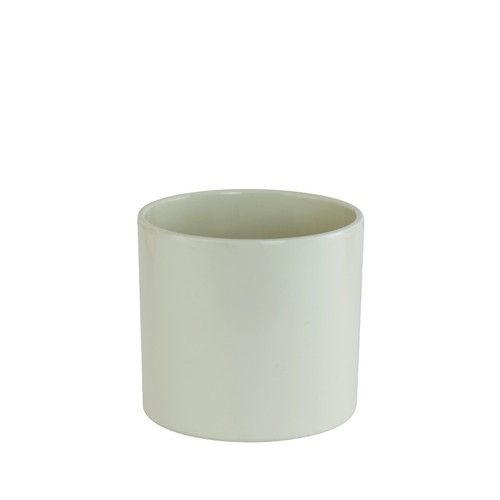 Cream Ceramic Pot (12cm)