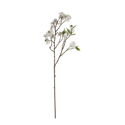 Cream Peach Blossom Spray (82cm)