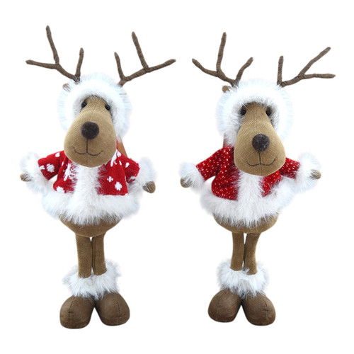 Assorted Standing Festive Reindeer (42cm)