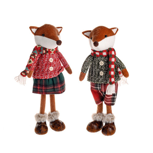 Mr/Mrs Fox Standing Figure (Assorted)