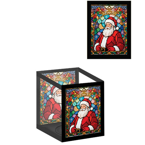 Santa Tealight Holder (15cm)