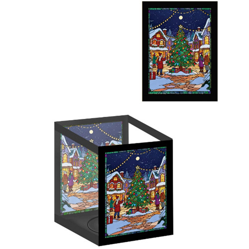 Christmas Tealight Holder (15cm)