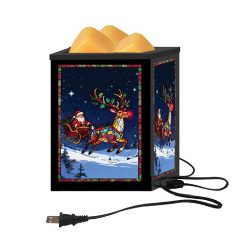 Santa Sleigh Aroma Lamp (15cm)