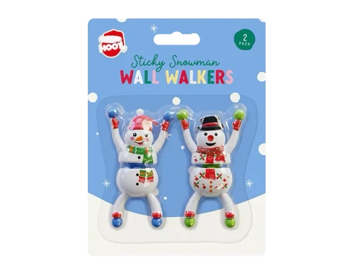 Christmas Snowman Wall Walkers (Pack of 2)