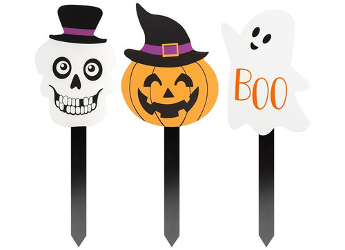 Halloween Stake Sign Assortment  (Assorted Designs)