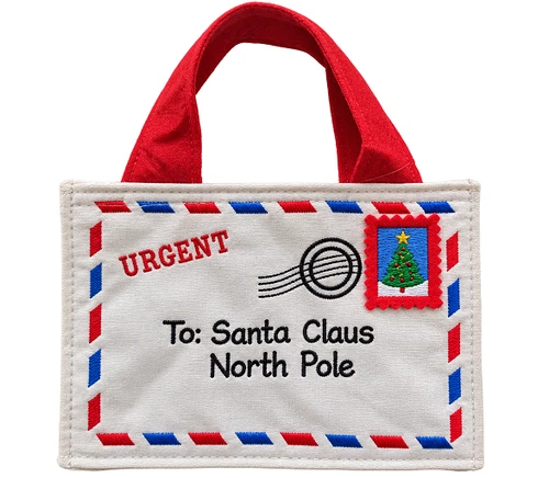 Red Urgent Delivery Christmas Sack (21cm)