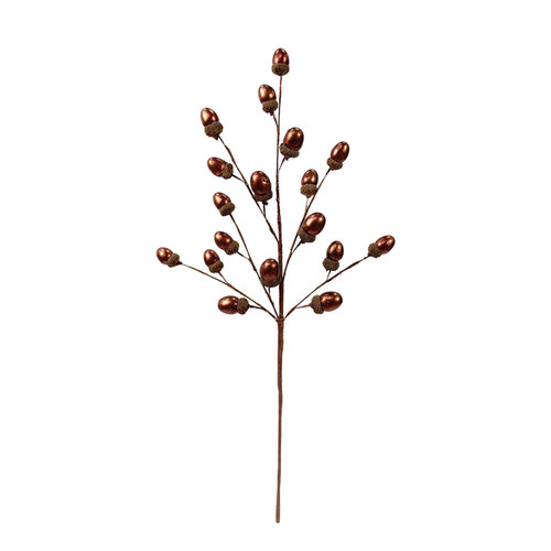 Brown Acorn Spray (61cm)