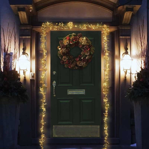 Warm White Door Cluster Lights (5.5m)