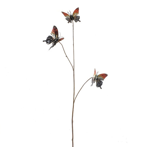 Orange Butterfly Spray (70cm)